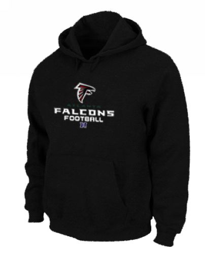 NFL Men's Nike Atlanta Falcons Critical Victory Pullover Hoodie - Black